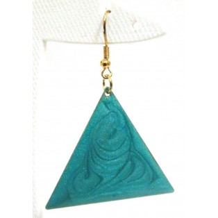 ILLUMINATI SEA GREEN Earrings Drop Long Dangling Hook Classy Fashion Women P4